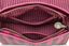 Frances Schultertasche Klein Streifen Rosa