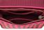 Frances Schultertasche Mittel Streifen Rosa