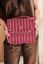Frances Schultertasche Mittel Streifen Rosa