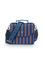 Frances Schultertasche Klein Streifen Blau