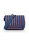 Fenna Schultertasche Mittel Streifen Blau