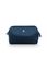 Kosmetiktasche Extra Gross Samt Quiltey Days Blau