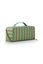 Necessaire Cyrille Mittelgroß Streifen Grün