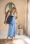 Tilda Tragetasche Gross Streifen Blau