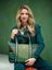 Tilda Tote Bag Medium Stripe Green