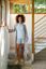 Bob Korte Broek Thousand Leaves Lichtblauw 