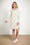 Daaltje Long Sleeve Nightdress Tanaka White