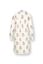 Daaltje Long Sleeve Nightdress Tanaka White