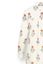 Daaltje Long Sleeve Nightdress Tanaka White