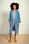 Naomi Kimono Petite Sumo Stripe Blau