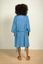 Naomi Kimono Petite Sumo Stripe Blau