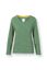 Trice Top à Manches Longues Kente Stripe Vert 