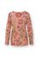 Trice Top à Manches Longues Coco Flower Corail 