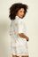 Flora Top Short Sleeve Blossom Chique White