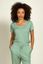Tilly Top Korte Mouw Mojo Groen