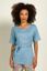 Tonya Top Kurze Ärmeln Little Sumo Stripe Blau