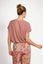 Tatum Top à Manches Courtes Kente Stripe Rose 