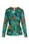 Teagan Vest Long Sleeve Jardin de Noche Blue