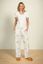 Belin Pantalon Blossom Chique Blanc
