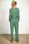 Belin Pantalon Kente Stripe Vert 