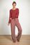 Belin Pantalon Kente Stripe Rose 