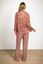 Belin Pantalon Kente Stripe Rose 