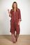 Belin Pantalon Kente Stripe Rose 