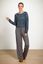 Belin Pantalon Kente Stripe Bleu 