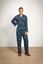 Belin Pantalon Coco Flower Bleu 