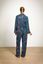 Belin Pantalon Coco Flower Bleu 