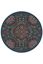 Round Carpet Il Ricamo by Pip Dark Blue