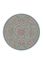 Tapis Rond Il Ricamo by Pip Bleu Clair