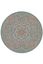 Tapis Rond Il Ricamo by Pip Bleu Clair
