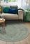 Round Carpet Alfombra by Pip Light Green