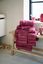 Serviettes de Bain Jasmin Jacquard Rose Foncé 55x100cm