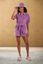 Chapeau de Soleil Petite Sumo Stripe Lilas