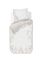 Ensemble housse de couette Campo de Flores Blanc Cassé