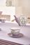Lily & Lotus Set/2 Cappuccino Kop & Schotel Lila