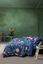 Duvet Cover Set Flower Festival Dark Blue