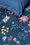 Duvet Cover Set Flower Festival Dark Blue