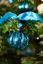 Weihnachtskugel Glas Blau 7.5cm