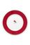 Love Birds Pastry Plate Red 17 cm
