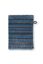Waschlappen Set/3 Geometric Print Dunkelblau 16x22cm