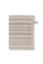 Washandje Set/3 Geometric Print Zand 16x22cm