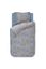Ensemble housse de couette Jabali Flower Bleu