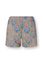 Bob Korte Broek Ornamento Blauw