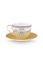 Cup and Saucer Lily&Lotus Tiles Yellow 300ml