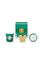 Tea for One Love Birds Medallion Emerald-Vert