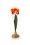 Deco Flower Metal Orange 40cm