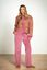 Britta Lange Broek Velvet Roze